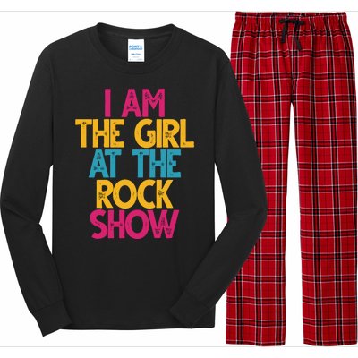 I Am The Girl At The Rock Show Long Sleeve Pajama Set