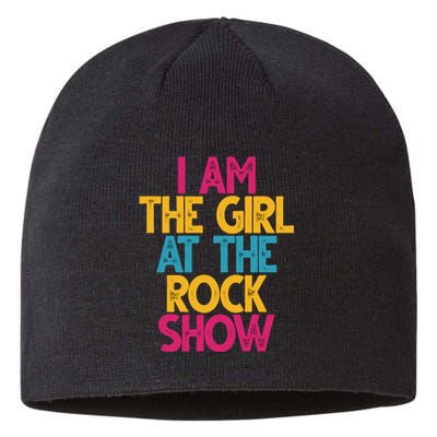 I Am The Girl At The Rock Show Sustainable Beanie