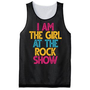 I Am The Girl At The Rock Show Mesh Reversible Basketball Jersey Tank