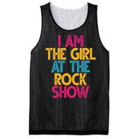 I Am The Girl At The Rock Show Mesh Reversible Basketball Jersey Tank