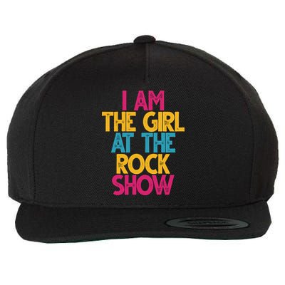 I Am The Girl At The Rock Show Wool Snapback Cap