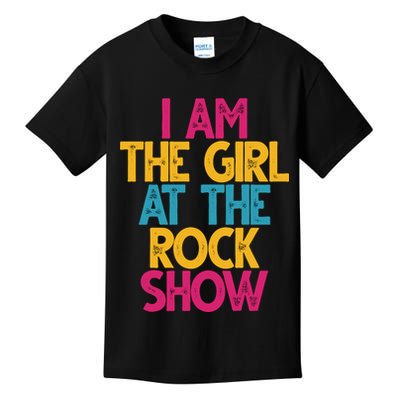 I Am The Girl At The Rock Show Kids T-Shirt