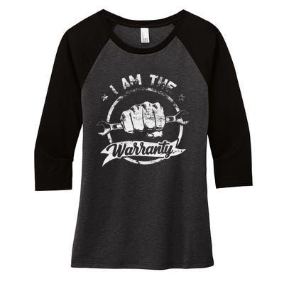 I Am The Warranty Fixing Myself Diesel Truck Car Machine Women's Tri-Blend 3/4-Sleeve Raglan Shirt