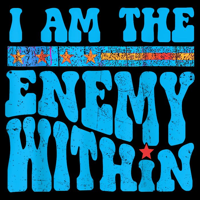 I Am The Enemy Within I Am The Enemy Within America Tall Hoodie