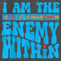 I Am The Enemy Within I Am The Enemy Within America Vector Backpack