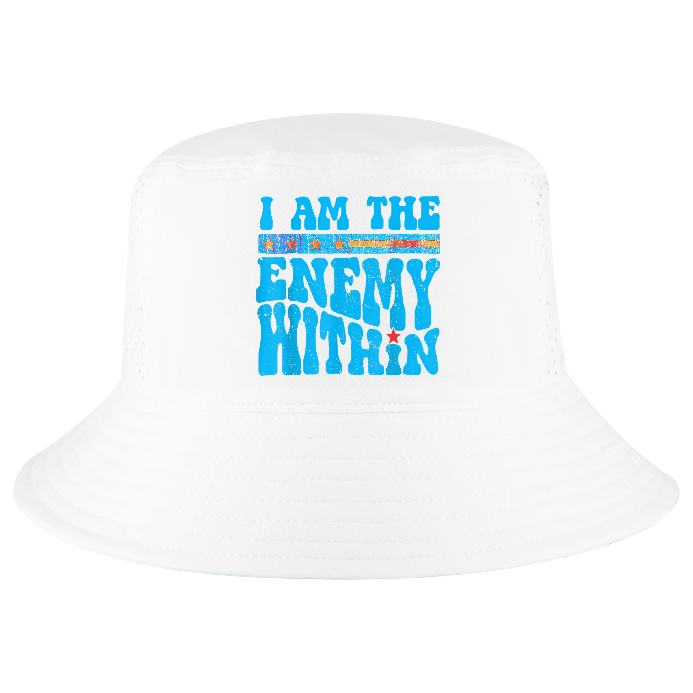 I Am The Enemy Within I Am The Enemy Within America Cool Comfort Performance Bucket Hat