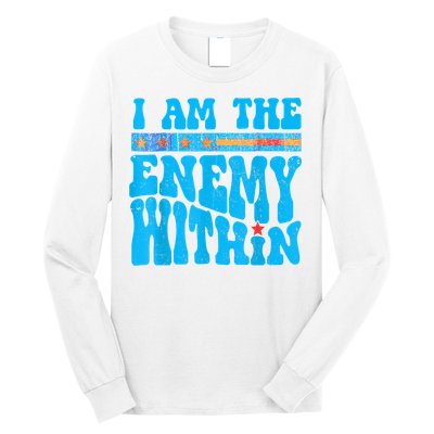 I Am The Enemy Within I Am The Enemy Within America Long Sleeve Shirt