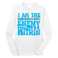 I Am The Enemy Within I Am The Enemy Within America Long Sleeve Shirt