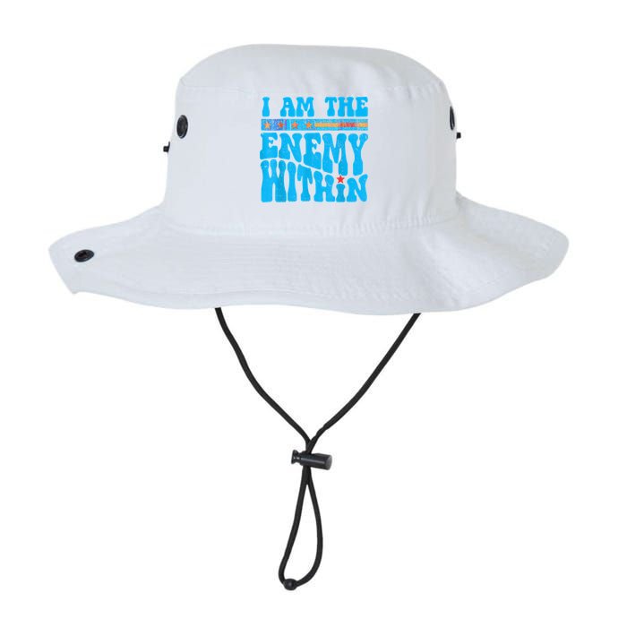 I Am The Enemy Within I Am The Enemy Within America Bucket Hat