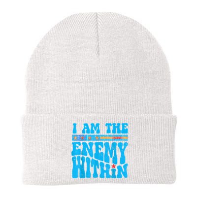 I Am The Enemy Within I Am The Enemy Within America Beanie