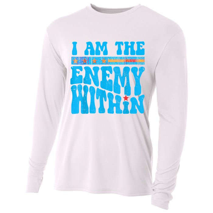 I Am The Enemy Within I Am The Enemy Within America Cooling Performance Long Sleeve Crew