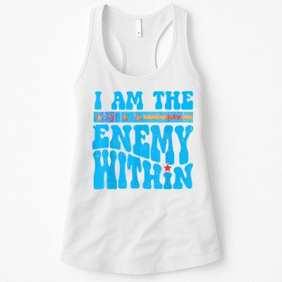 I Am The Enemy Within I Am The Enemy Within America Womens Tank Top