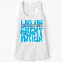 I Am The Enemy Within I Am The Enemy Within America Womens Tank Top