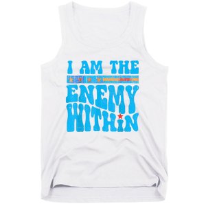 I Am The Enemy Within I Am The Enemy Within America Tank Top