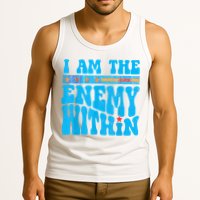I Am The Enemy Within I Am The Enemy Within America Tank Top