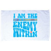 I Am The Enemy Within I Am The Enemy Within America Microfiber Hand Towel