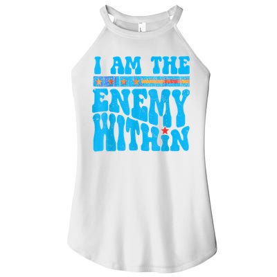 I Am The Enemy Within I Am The Enemy Within America Women's Perfect Tri Rocker Tank