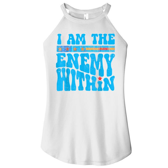 I Am The Enemy Within I Am The Enemy Within America Women's Perfect Tri Rocker Tank