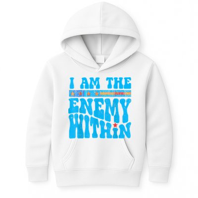 I Am The Enemy Within I Am The Enemy Within America Kids Hoodie