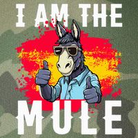 I Am The Mule T Funny Mule Donkey Legacy Tie Dye Trucker Hat
