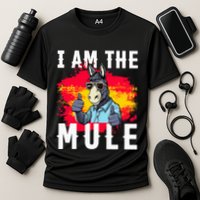 I Am The Mule T Funny Mule Donkey Performance Shirt