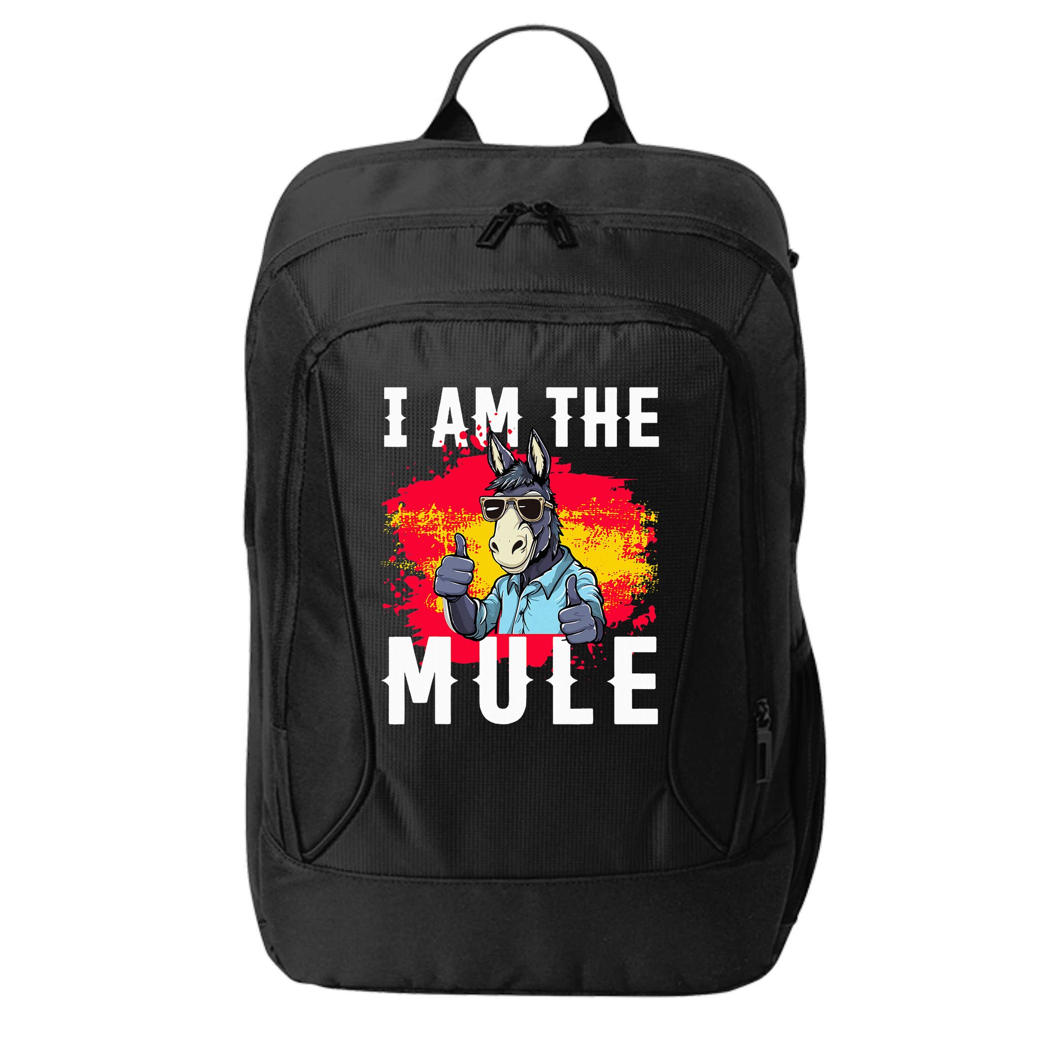I Am The Mule T Funny Mule Donkey City Backpack