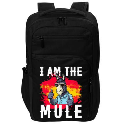 I Am The Mule T Funny Mule Donkey Impact Tech Backpack