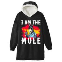 I Am The Mule T Funny Mule Donkey Hooded Wearable Blanket