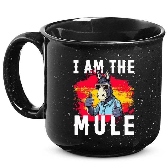 I Am The Mule T Funny Mule Donkey 15oz Campfire Ceramic Mug