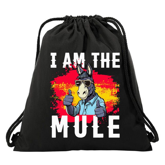 I Am The Mule T Funny Mule Donkey Drawstring Bag