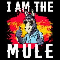 I Am The Mule T Funny Mule Donkey Drawstring Bag