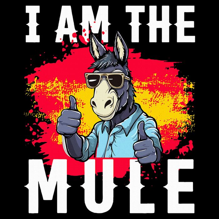 I Am The Mule T Funny Mule Donkey Drawstring Bag