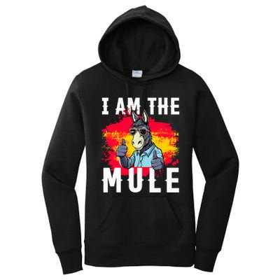 I Am The Mule T Funny Mule Donkey Women's Pullover Hoodie