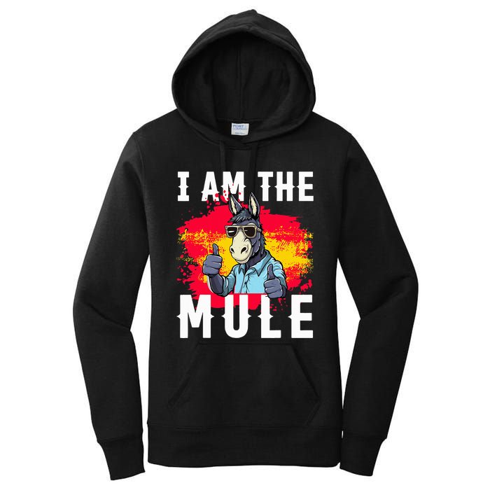 I Am The Mule T Funny Mule Donkey Women's Pullover Hoodie