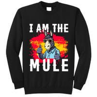 I Am The Mule T Funny Mule Donkey Tall Sweatshirt