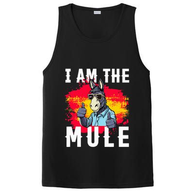 I Am The Mule T Funny Mule Donkey PosiCharge Competitor Tank