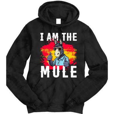 I Am The Mule T Funny Mule Donkey Tie Dye Hoodie