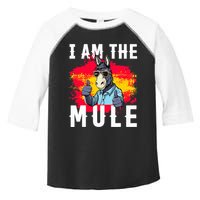 I Am The Mule T Funny Mule Donkey Toddler Fine Jersey T-Shirt