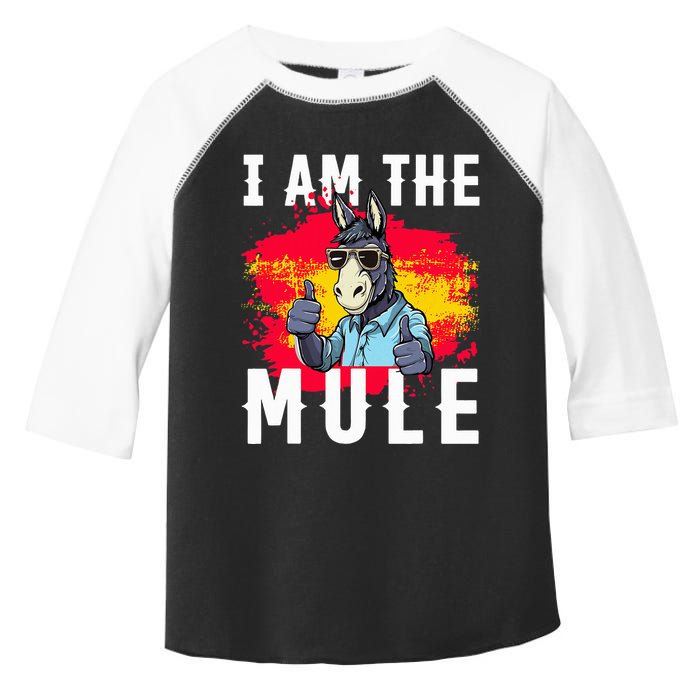 I Am The Mule T Funny Mule Donkey Toddler Fine Jersey T-Shirt