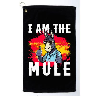 I Am The Mule T Funny Mule Donkey Golf Towel