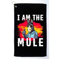 I Am The Mule T Funny Mule Donkey Golf Towel