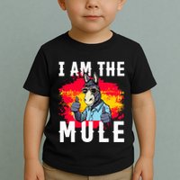 I Am The Mule T Funny Mule Donkey Toddler T-Shirt