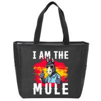 I Am The Mule T Funny Mule Donkey Zip Tote Bag