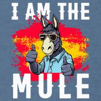 I Am The Mule T Funny Mule Donkey Garment-Dyed Sweatshirt