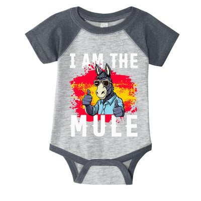 I Am The Mule T Funny Mule Donkey Infant Baby Jersey Bodysuit