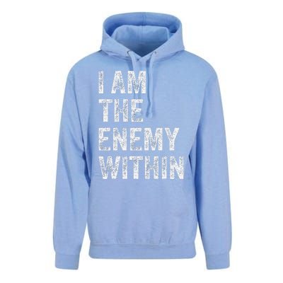 I Am The Enemy Within Unisex Surf Hoodie