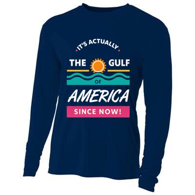 Its Actually The Gulf Of America Since Now Cooling Performance Long Sleeve Crew