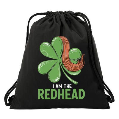 I Am The Redhead Dibs On The Redhead Drawstring Bag