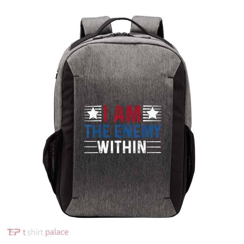 I Am The Enemy Within Vector Backpack