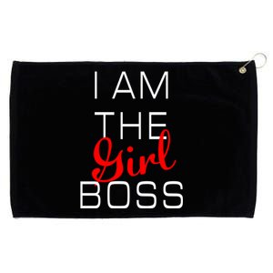 I Am The Girl Boss Gift Grommeted Golf Towel